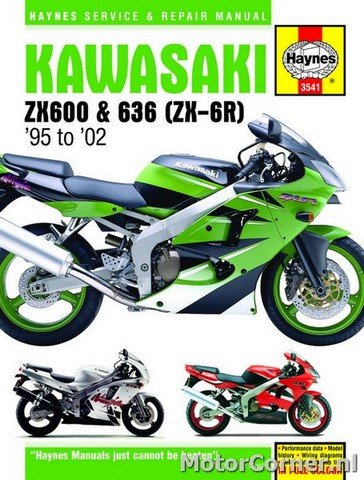 Werkstatthandbuch Haynes Kawasaki ZX-6R Ninja 1995 bis 2002