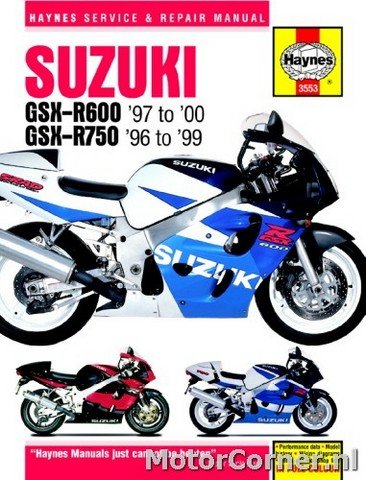 Werkstatthandbuch Haynes Suzuki GSX-R600, GSX-R750 1996 bis 2000