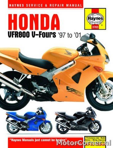 Werkstatthandbuch Haynes Honda VFR800F 1997 bis 2001