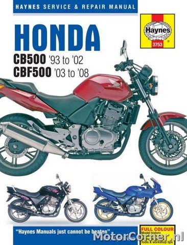 Werkstatthandbuch Haynes Honda CB500 und CBF500 1993 bis 2008