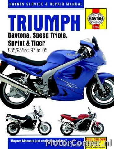 Werkstatthandbuch Haynes Triumph Triples Daytona, Speed, Sprint und Tiger 1997 bis 2005