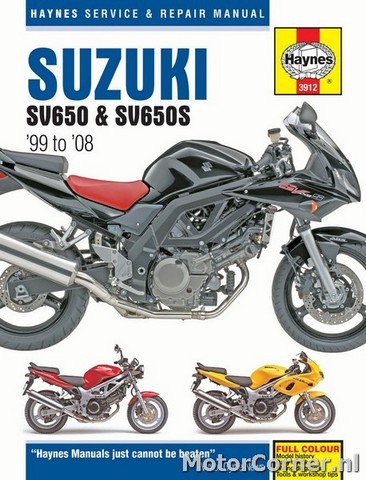 Werkstatthandbuch Haynes Suzuki SV650 von 1999 bis 2008