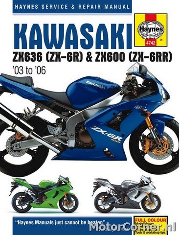 Werkstatthandbuch Haynes Kawasaki ZX-6R ZX636 2003 bis 2006