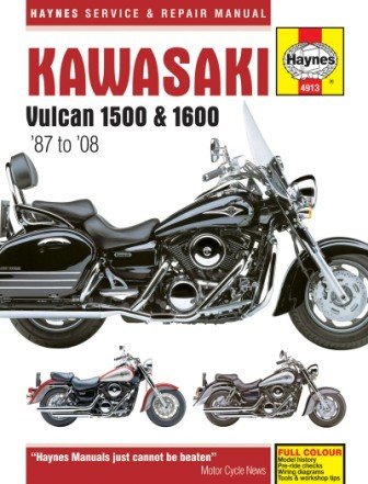 Werkstatthandbuch Haynes Kawasaki VN1500 und VN1600 Vulcan