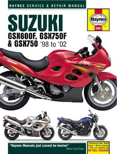 Werkstatthandbuch Haynes SUZUKI, GSX600F, GSX750F und GSX750 (3987)