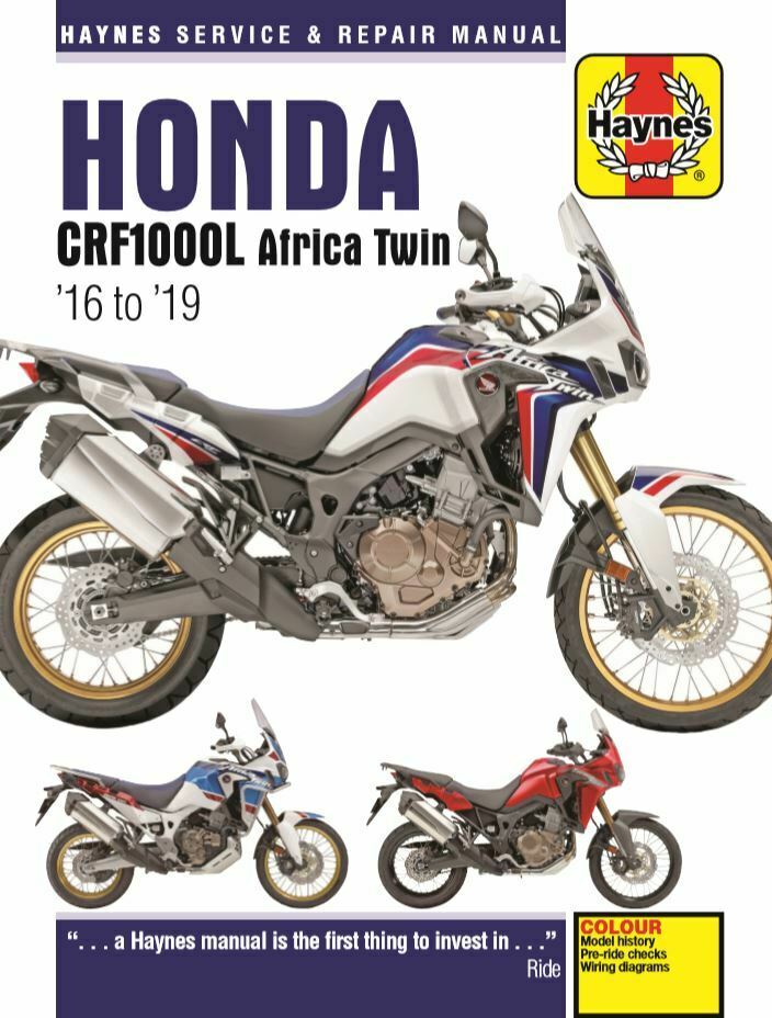 Werkstatthandbuch Haynes Honda CRF1000L 2016 bis 2019 (6434)