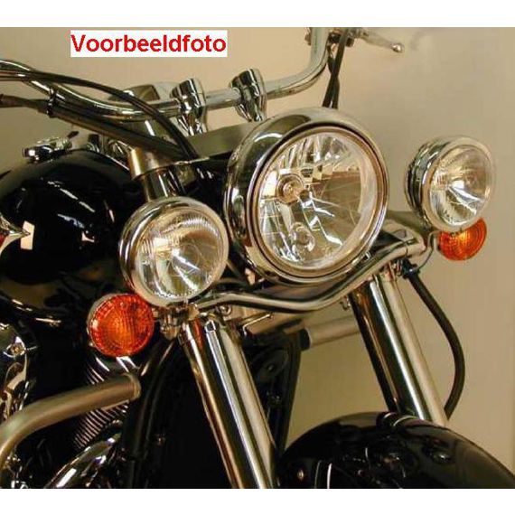 Hepco & Becker Custom Twinlight Set chroom voor Honda VT750C2