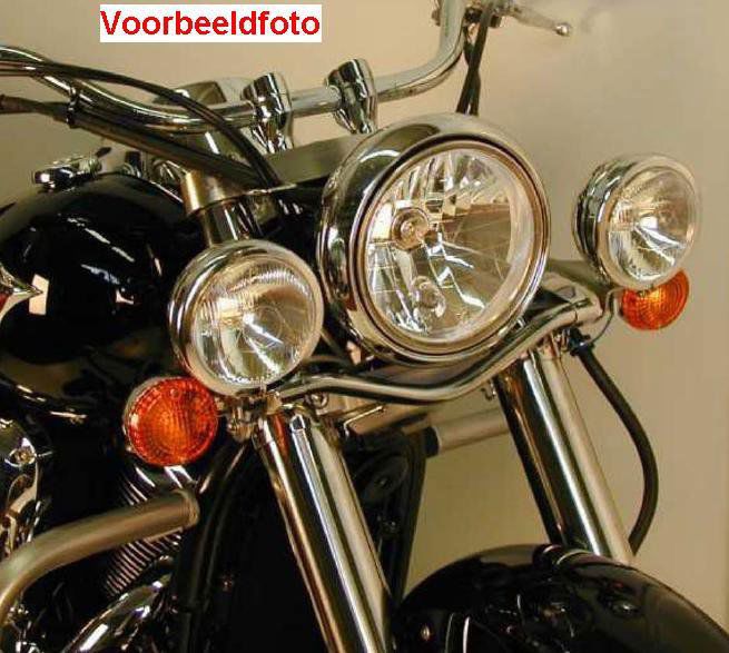 Hepco & Becker Custom Twinlight Set chroom voor Kawasaki VN1700 CLASSIC vanaf 2009