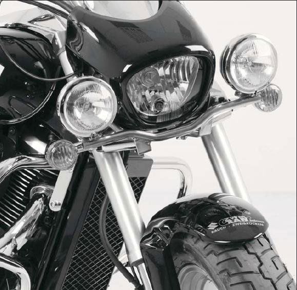 Hepco & Becker Custom Twinlight Set chroom voor Suzuki M800 vanaf 2010