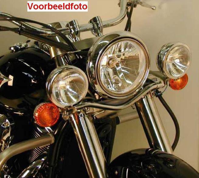 Hepco & Becker Custom Twinlight Set chroom voor Suzuki VL1500LC INTRUDER