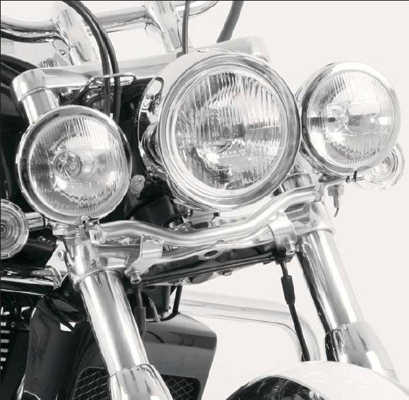 Hepco & Becker Custom Twinlight Set chroom voor Triumph THUNDERBIRD 1600/ 1700