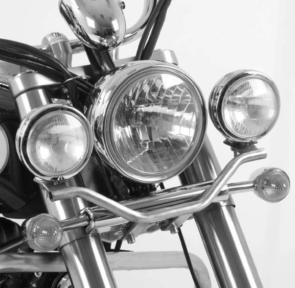Hepco & Becker Custom Twinlight Set chroom voor Triumph Bonneville America/ Speedmaster
