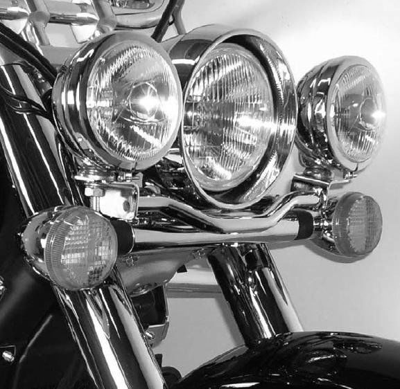 Hepco & Becker Custom Twinlight Set chroom voor Honda VT750C Shadow vanaf 2008