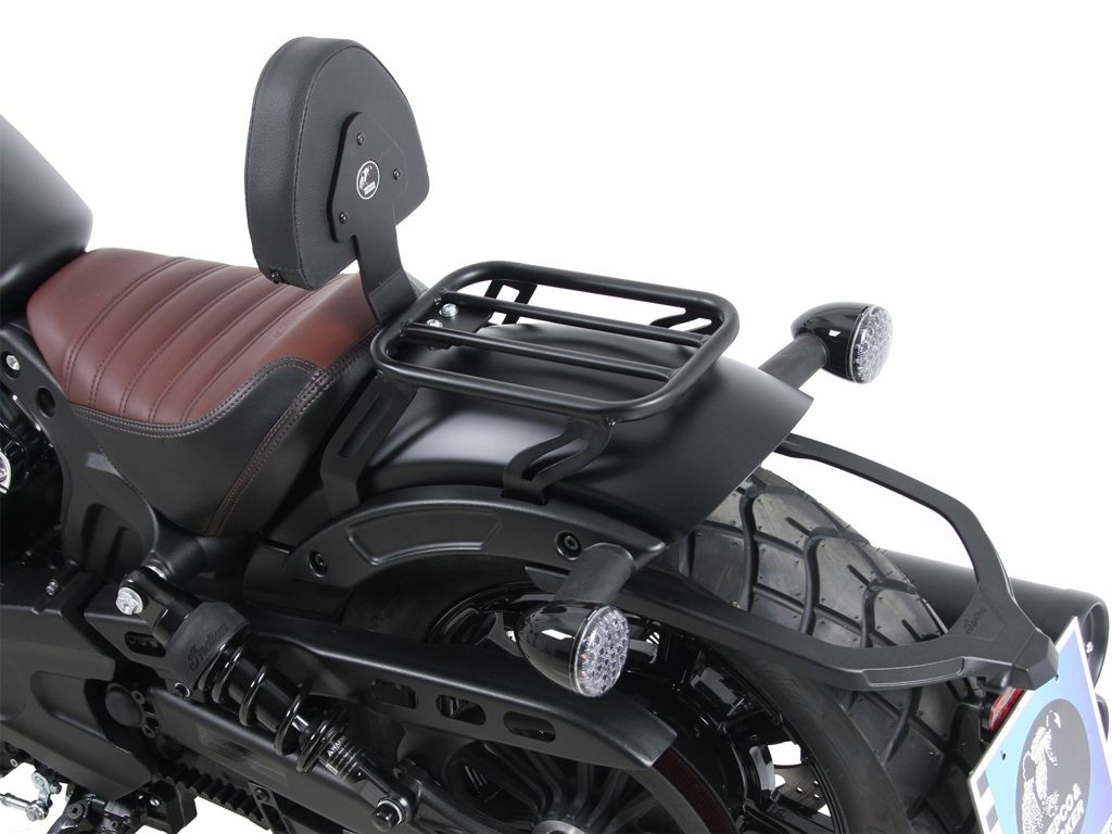 Hepco&Becker Fahrer-Rückenlehne schwarz für Indian Scout Bobber ab 2017