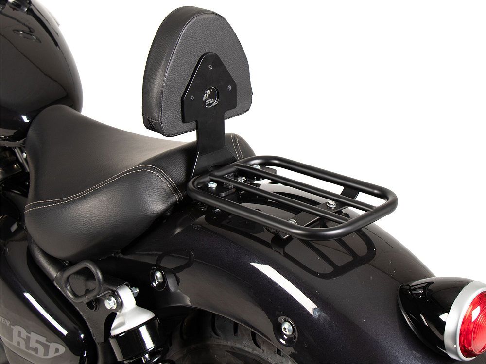 Hepco&Becker Fahrer-Rückenlehne schwarz für Royal Enfield Super Meteor 650 ab 2023