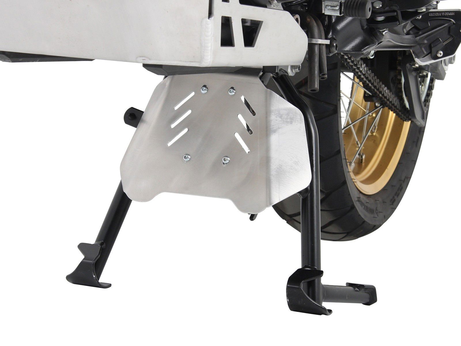 Hepco&Becker Hauptständerschutzplatte Aluminium für Honda CRF1000 von 2016 bis 2017