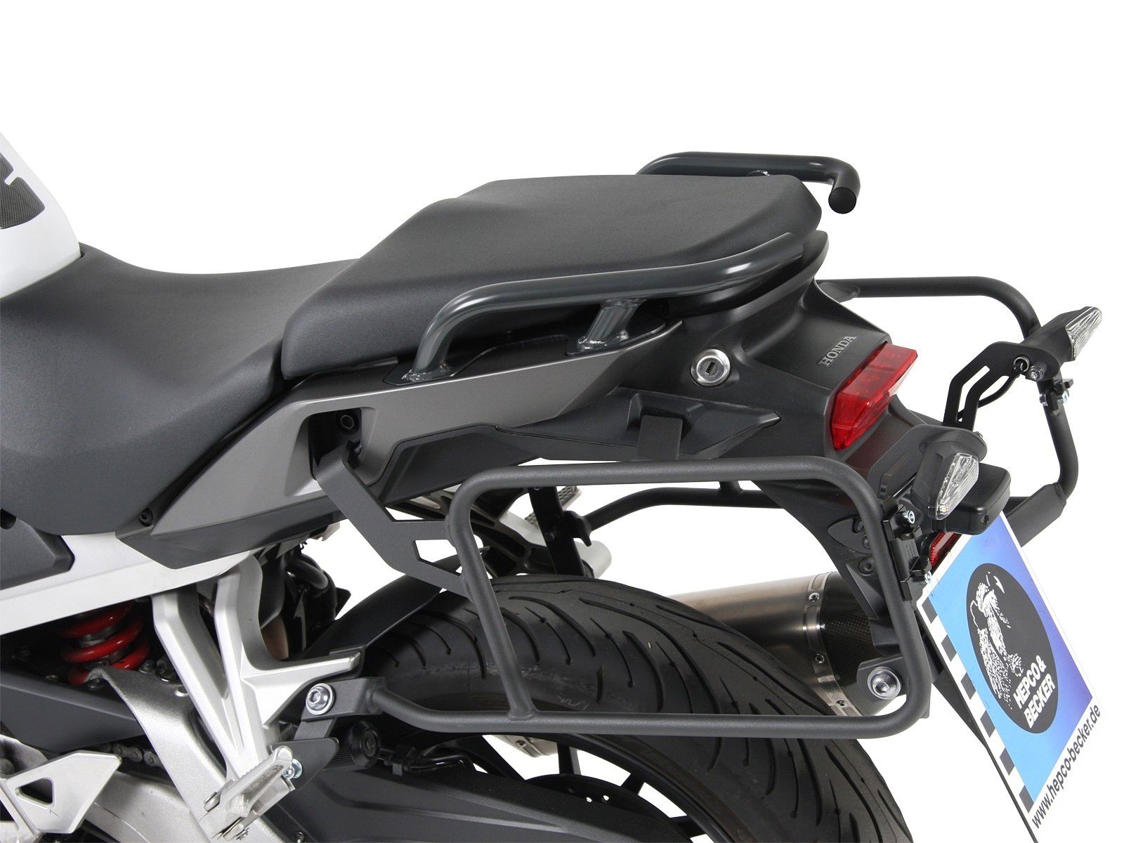Hepco&Becker Soziushaltegriff anthrazit für Honda Crossrunner VFR800X ab 2015