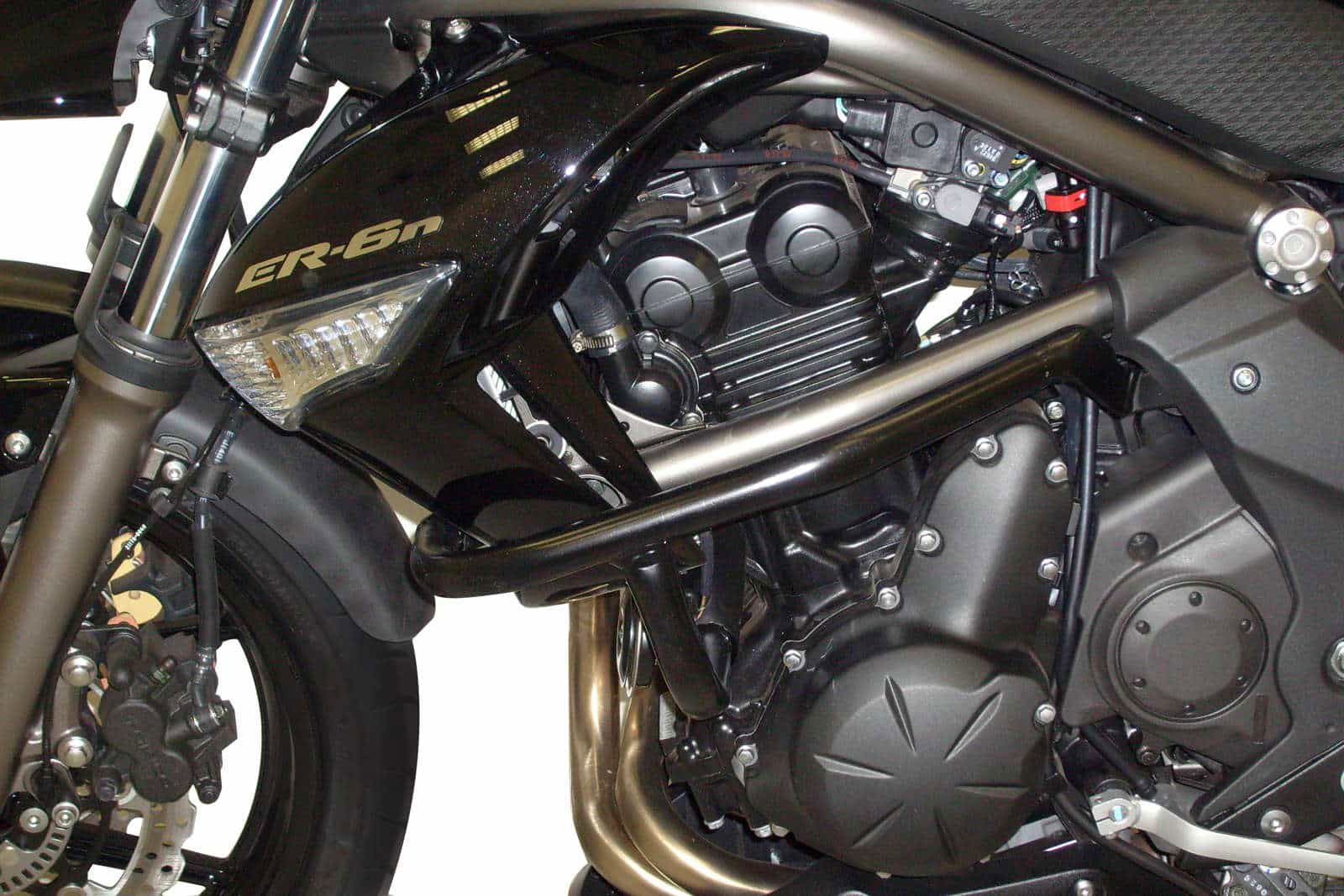 Hepco&Becker Sturzbügel schwarz für Kawasaki ER bis 206N von 2009 bis 2011