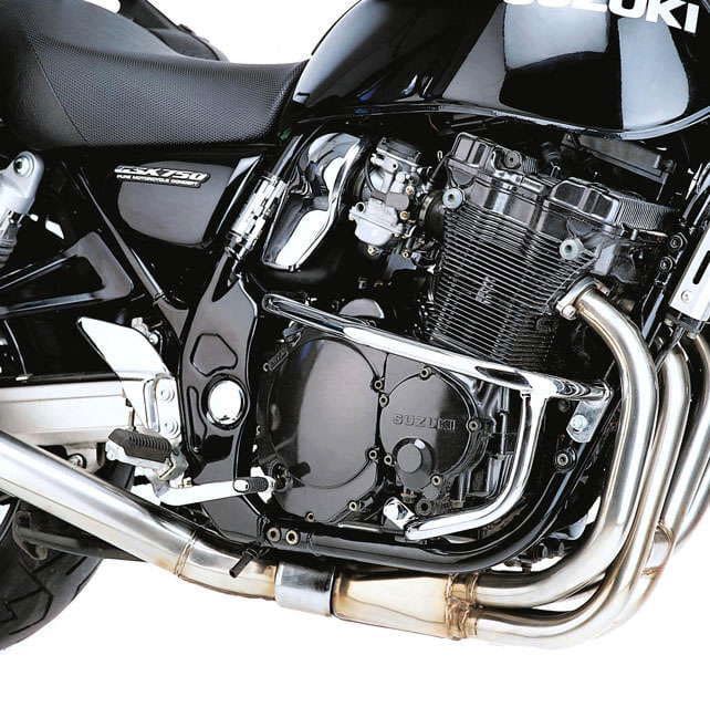 Hepco&Becker Sturzbügel chrom für Suzuki GSX750 von 1998 bis 2003