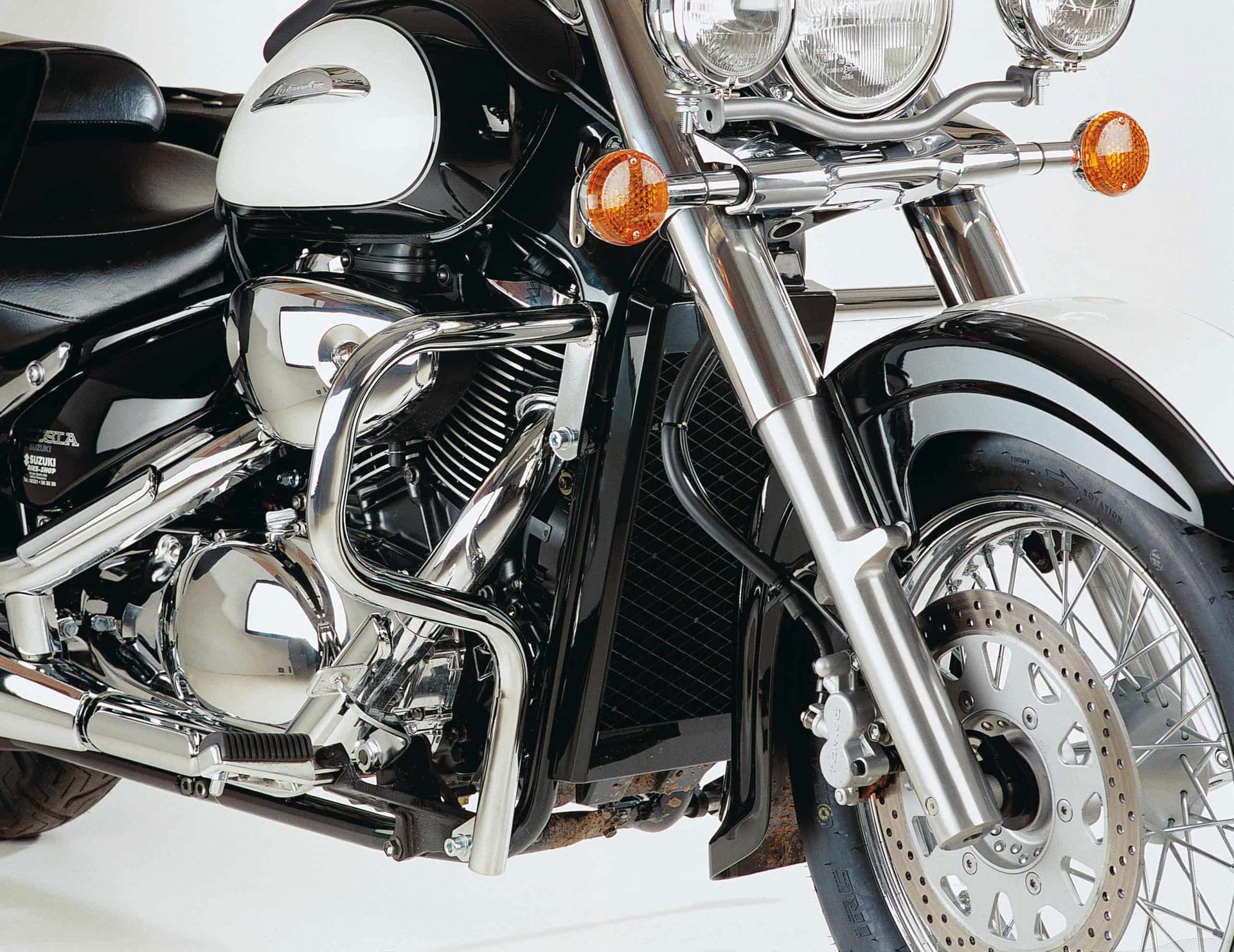 Hepco&Becker Sturzbügel chrom für Suzuki VL800 INTRUDER von 2001 bis 2005