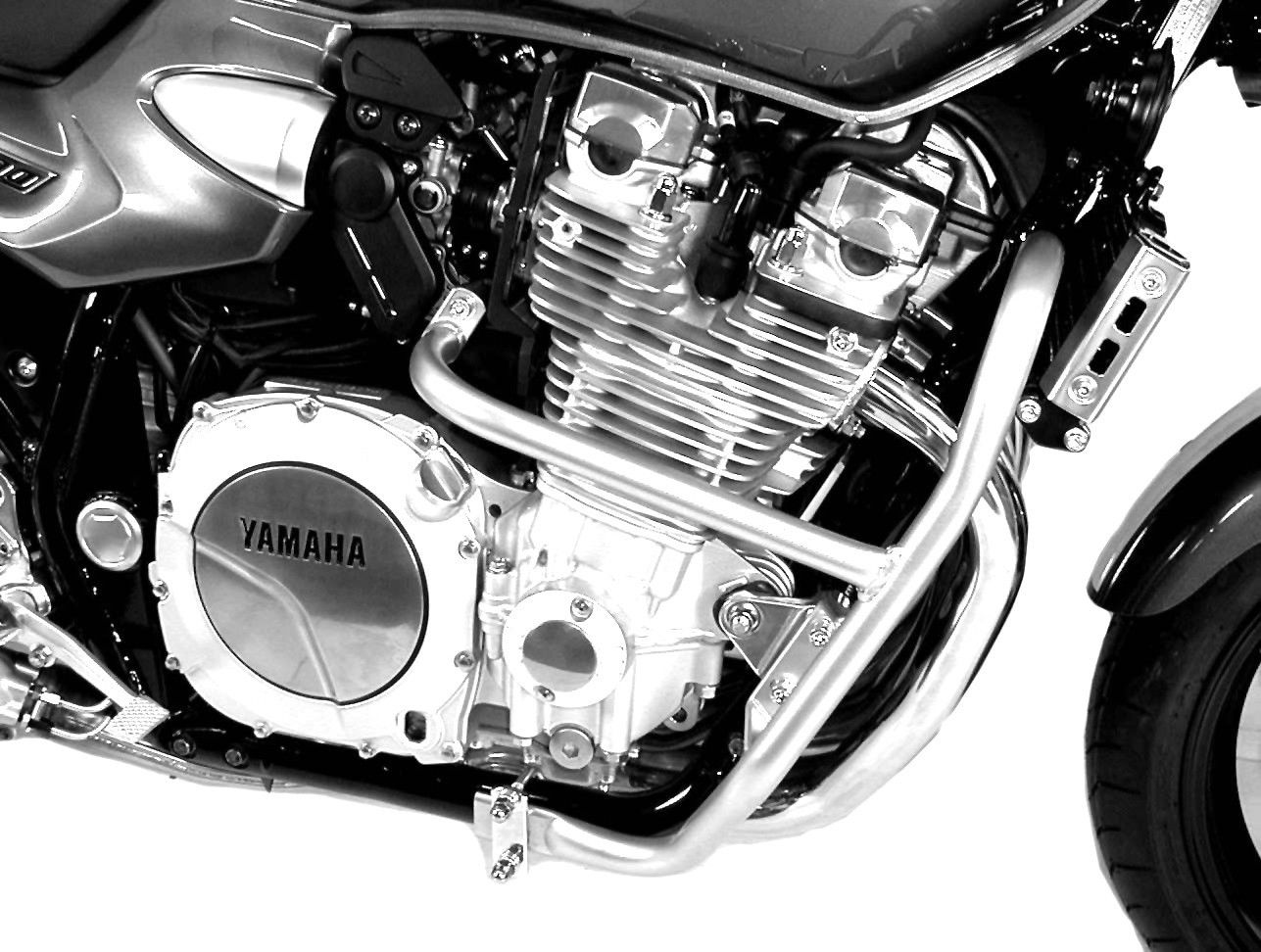 Hepco&Becker Sturzbügel chrom für Yamaha XJR1200/1300 von 1994 bis 2006