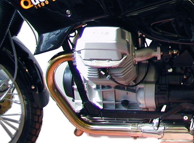 Hepco&Becker Sturzbügel schwarz für Moto Guzzi QUOTA 1000 von 1992 bis 1998 / 1100 ES von 1998 bis 2001