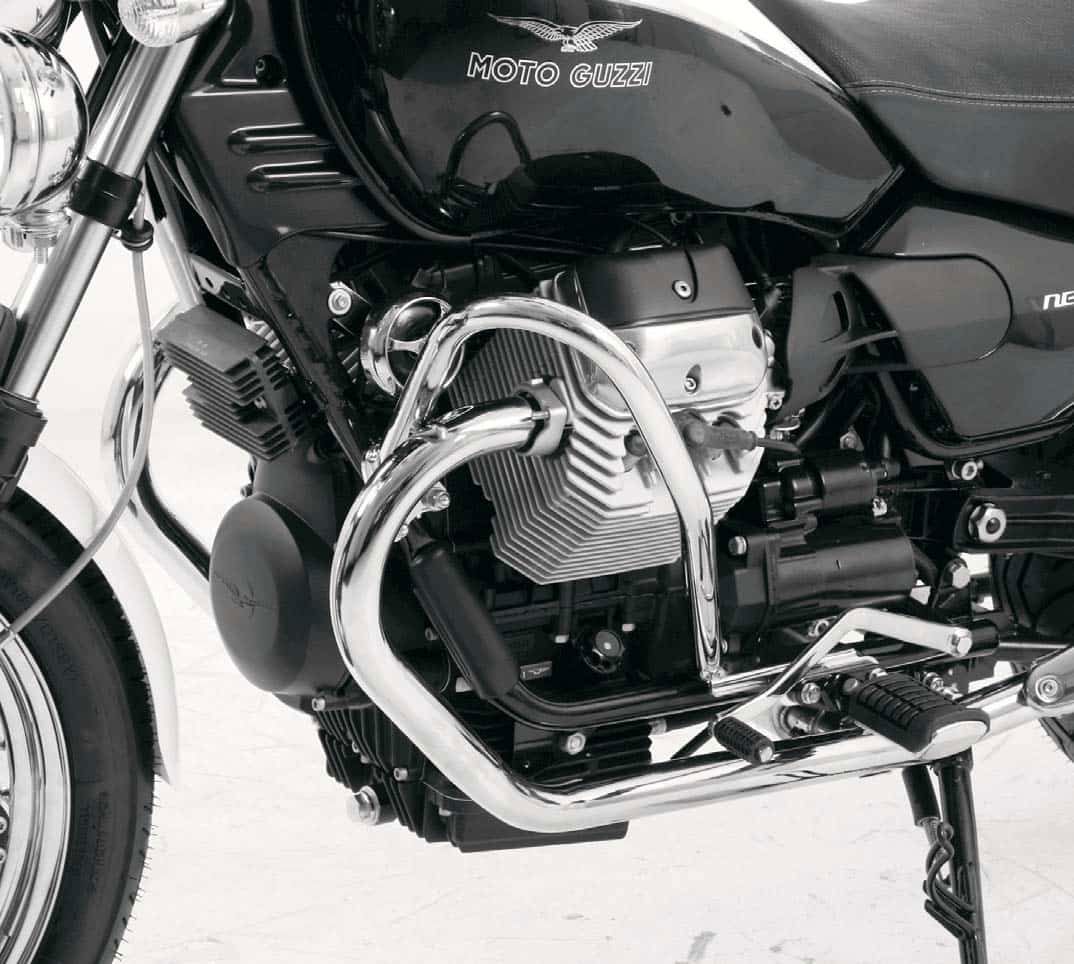 Hepco&Becker Sturzbügel chrom für Moto Guzzi NEVADA CLASSIC 750 IE von 2004 bis 2009