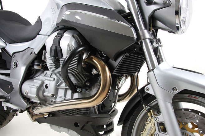 Hepco&Becker Sturzbügel schwarz für Moto Guzzi BREVA V1100 von 2004 bis 2007