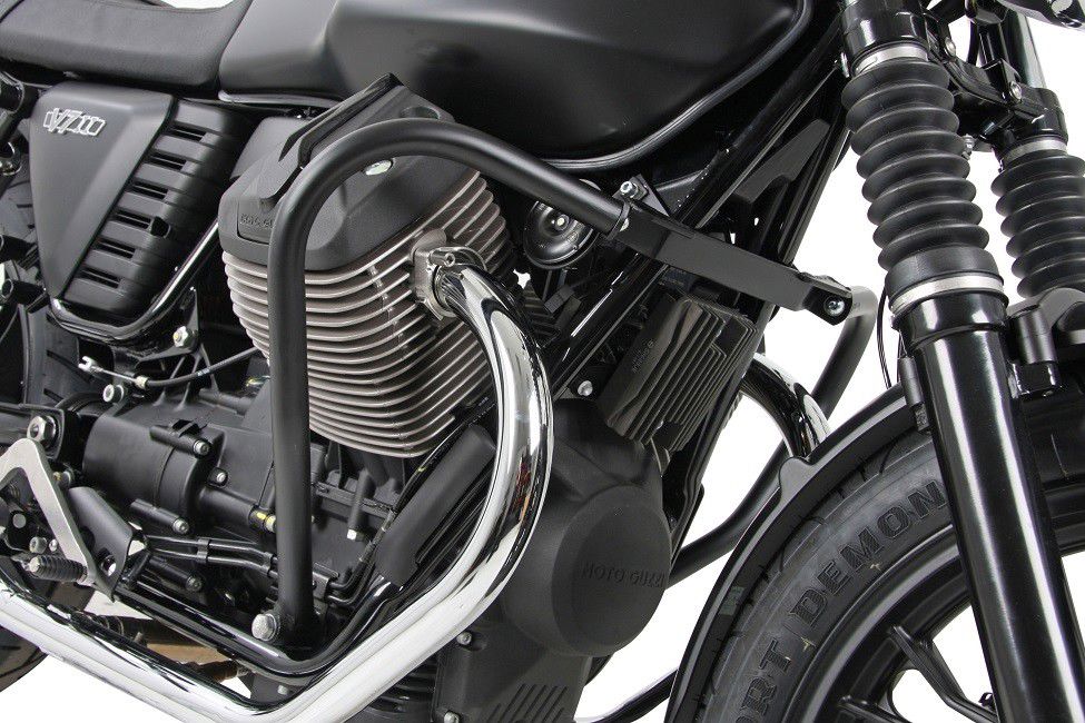 Hepco&Becker Sturzbügel schwarz für Moto Guzzi V7 II von 2015 bis 2016
