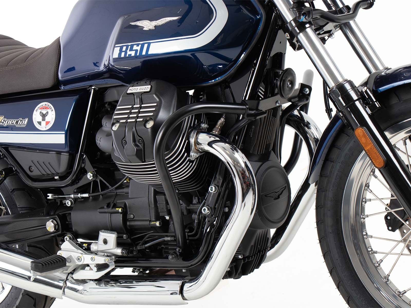 Hepco&Becker Sturzbügel schwarz für Moto Guzzi V7 Stone/Special/Centenario ab 2021