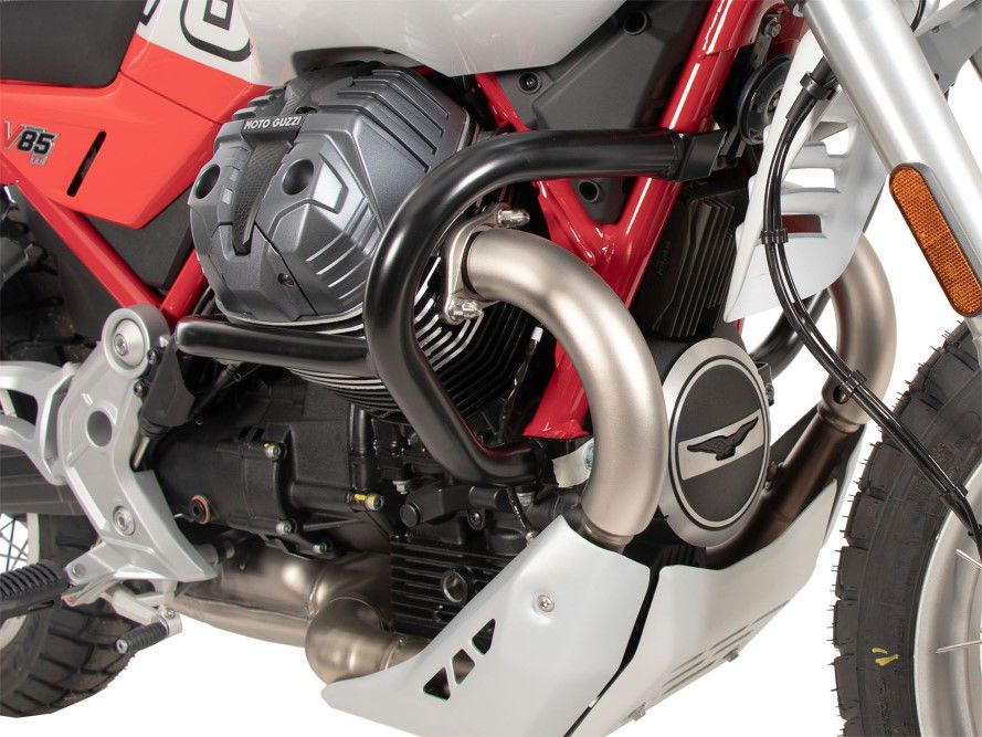 Hepco&Becker Sturzbügel schwarz für Moto Guzzi V85TT / Strada / Travel ab 2024