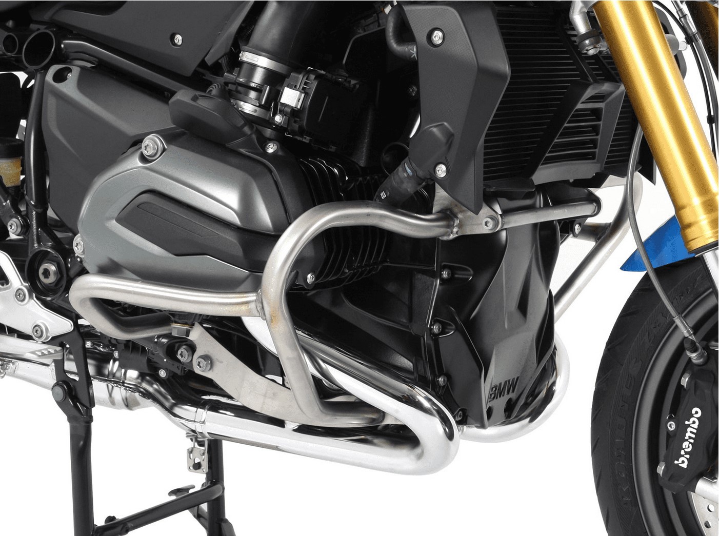 Hepco&Becker Sturzbügel silber BMW R1200R ab 2015 bis 2018