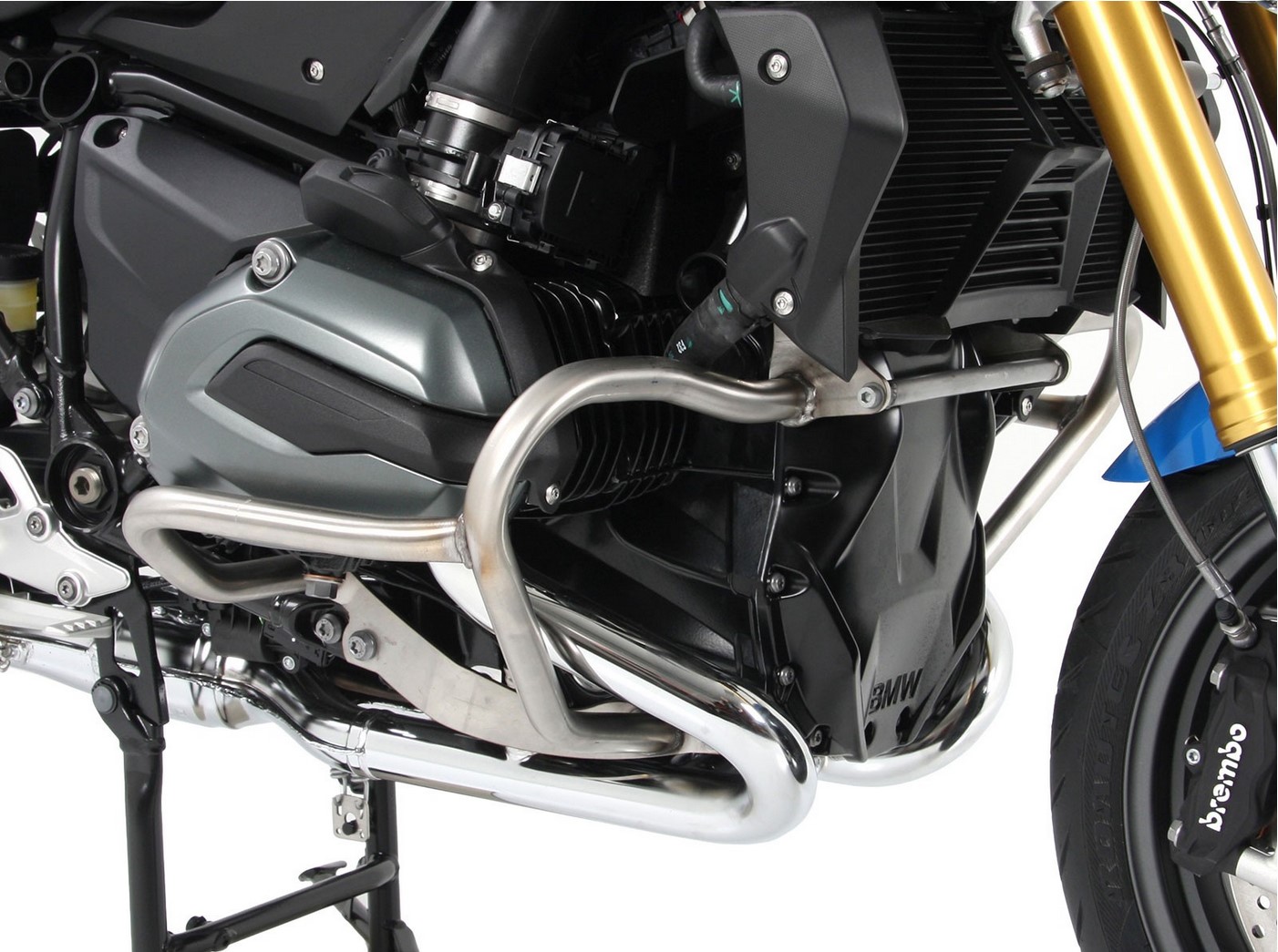Hepco&Becker Sturzbügel silber BMW R1200RS ab 2015 bis 2018