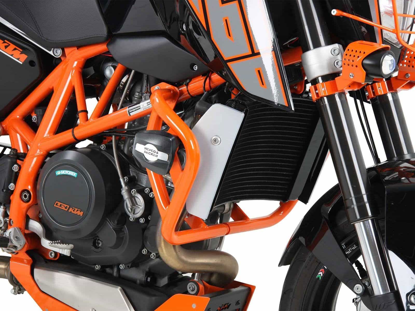 Hepco&Becker Sturzbügel orange für KTM 690 Duke/R von 2012 bis 2015