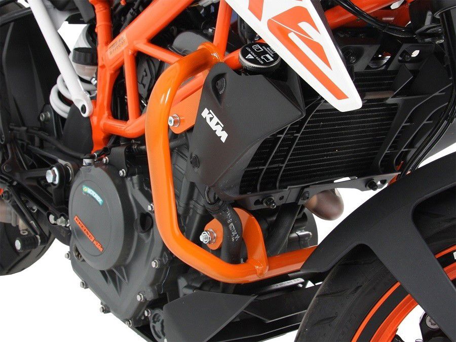 Hepco&Becker Sturzbügel orange für KTM DUKE 125 von 2017 bis 2020