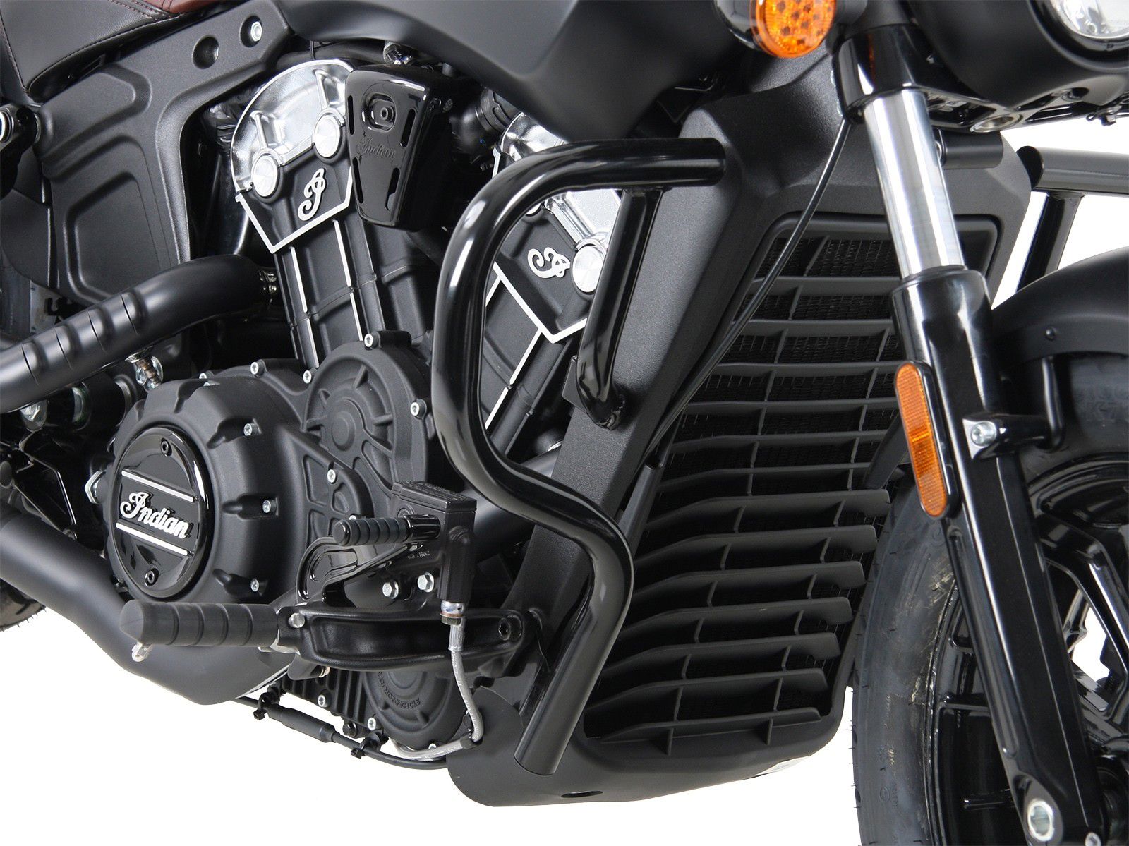 Hepco&Becker Sturzbügel schwarz für Indian Scout Bobber ab 2017
