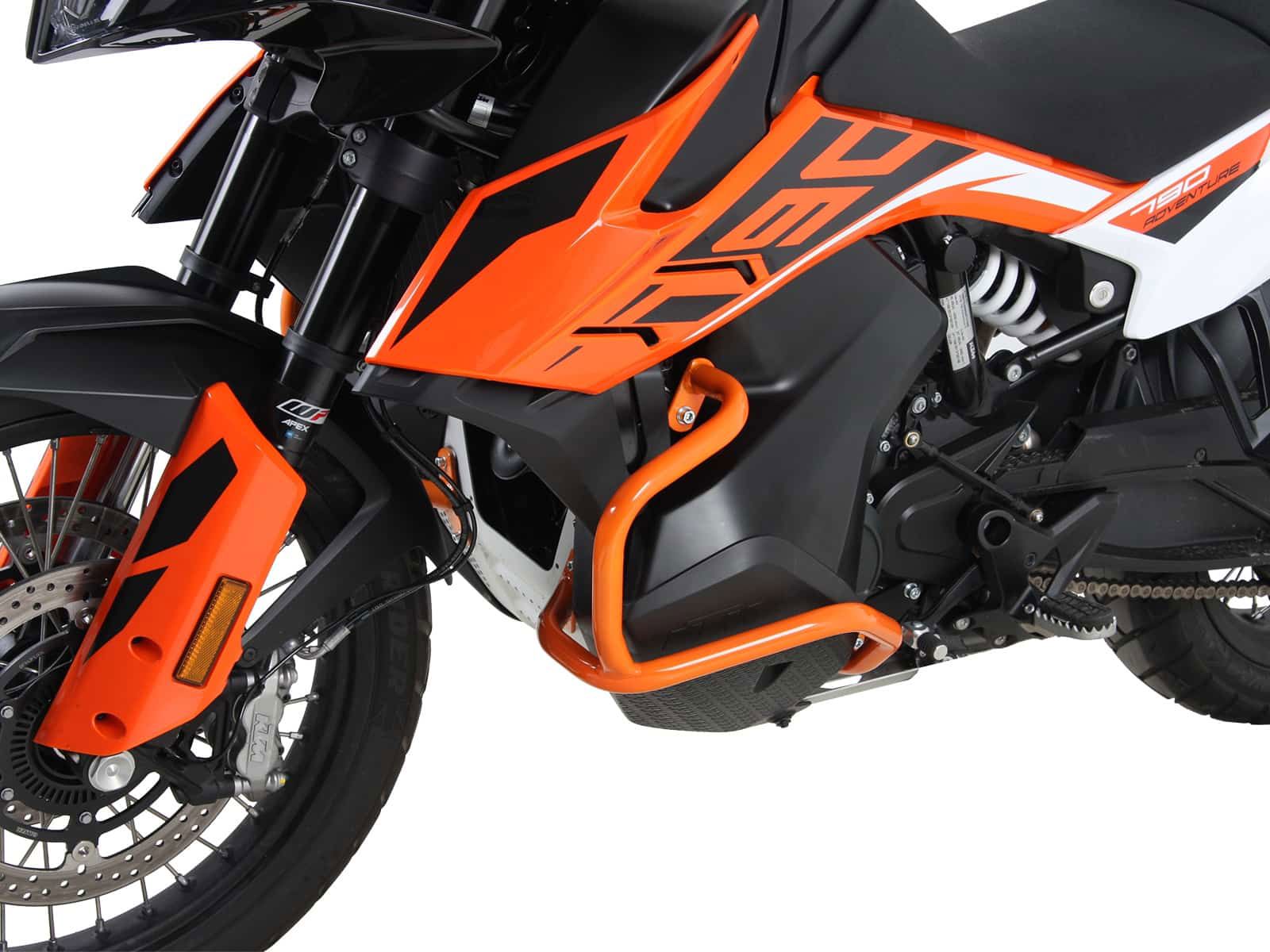Hepco&Becker Sturzbügel orange für KTM 790 Adventure/R ab 2019