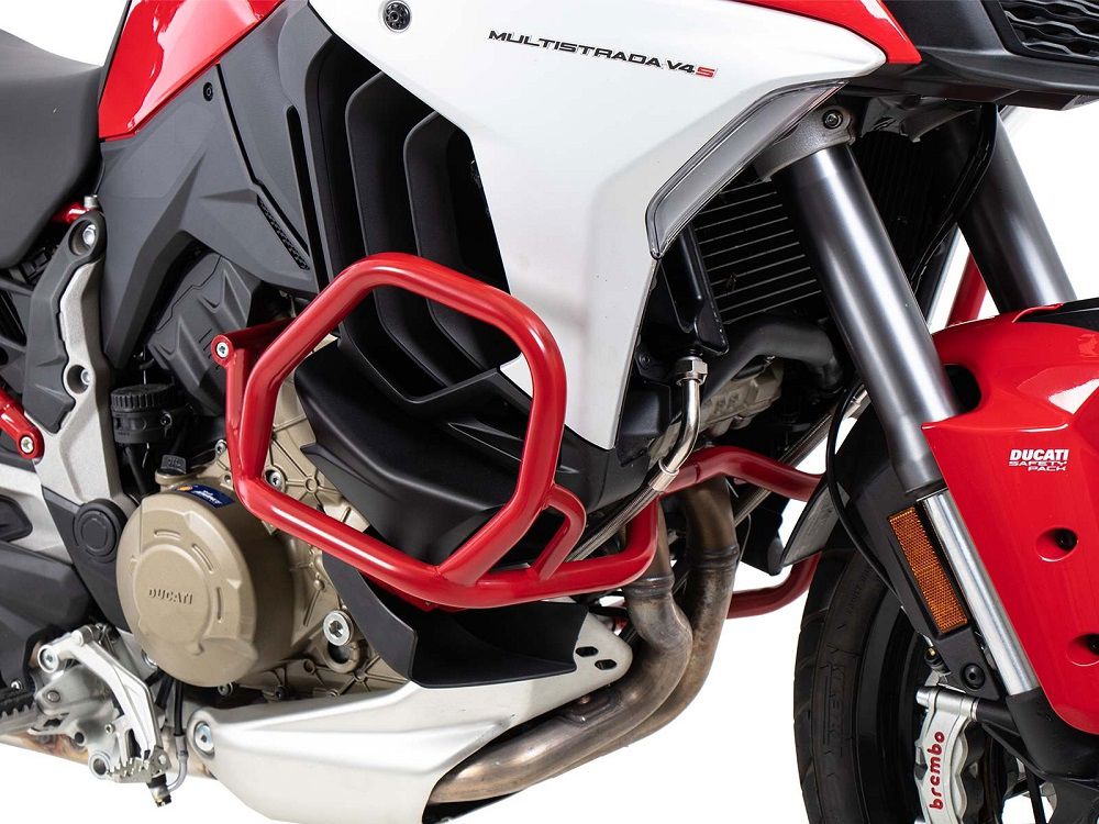 Hepco&Becker Sturzbügel rot für Ducati Multistrada V4 / S / S Sport ab 2021