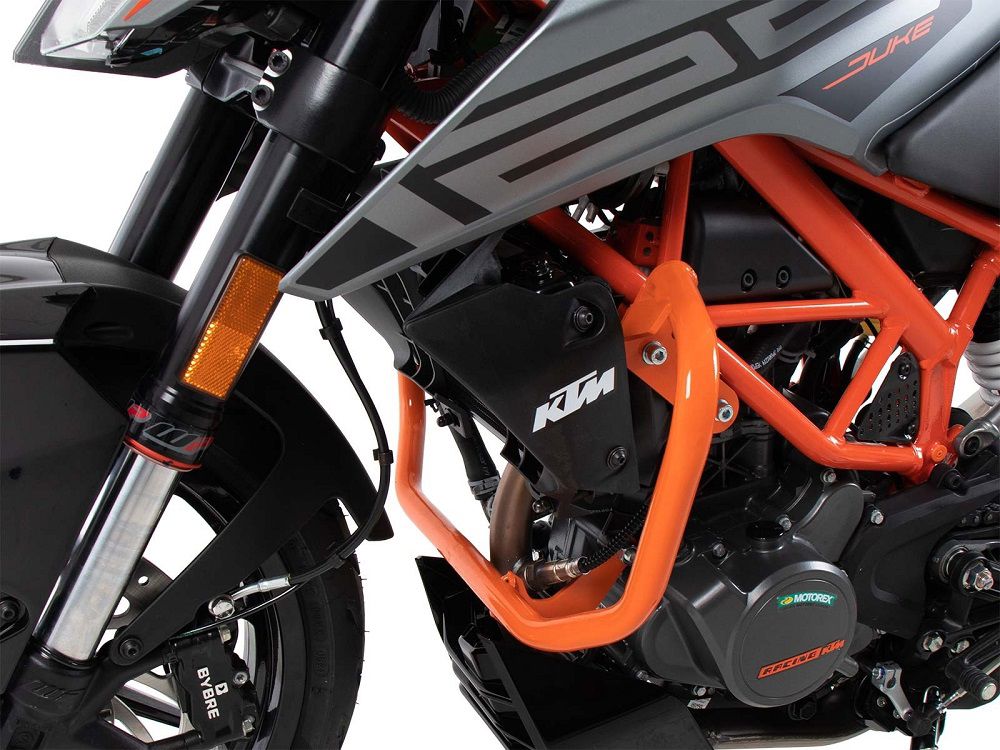 Hepco&Becker Sturzbügel orange für KTM 125 Duke ab 2021