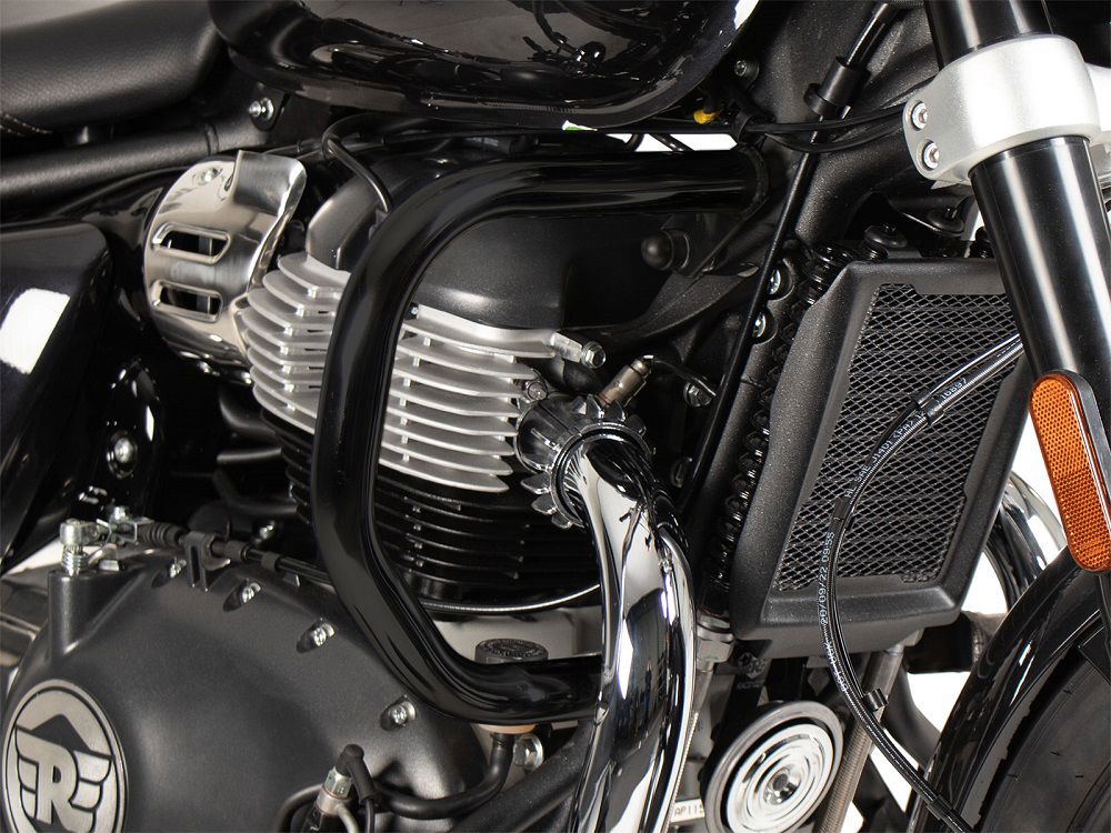 Hepco&Becker Sturzbügel schwarz für Royal Enfield Super Meteor 650 ab 2023