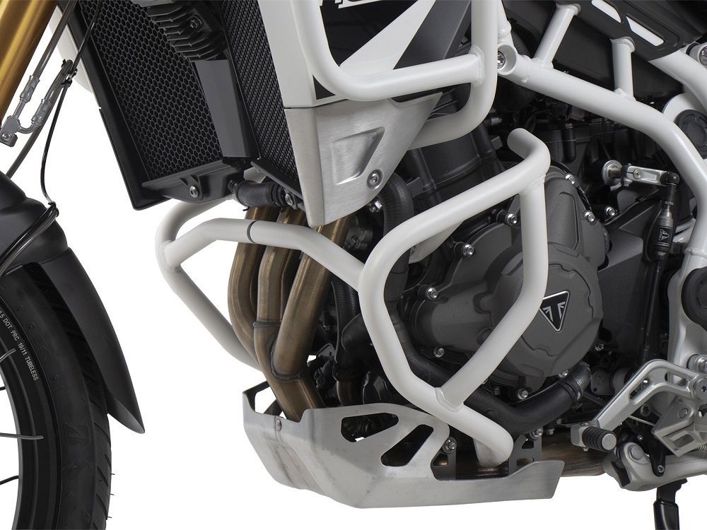Hepco&Becker Sturzbügel weiß für Triumph Tiger 900 Rally PRO 24
