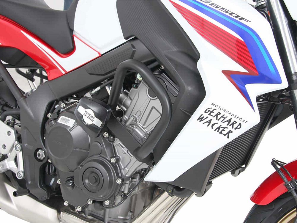Hepco&Becker Sturzbügel schwarz inkl. Schutzpad für Honda CB650R von 2019 bis 2020