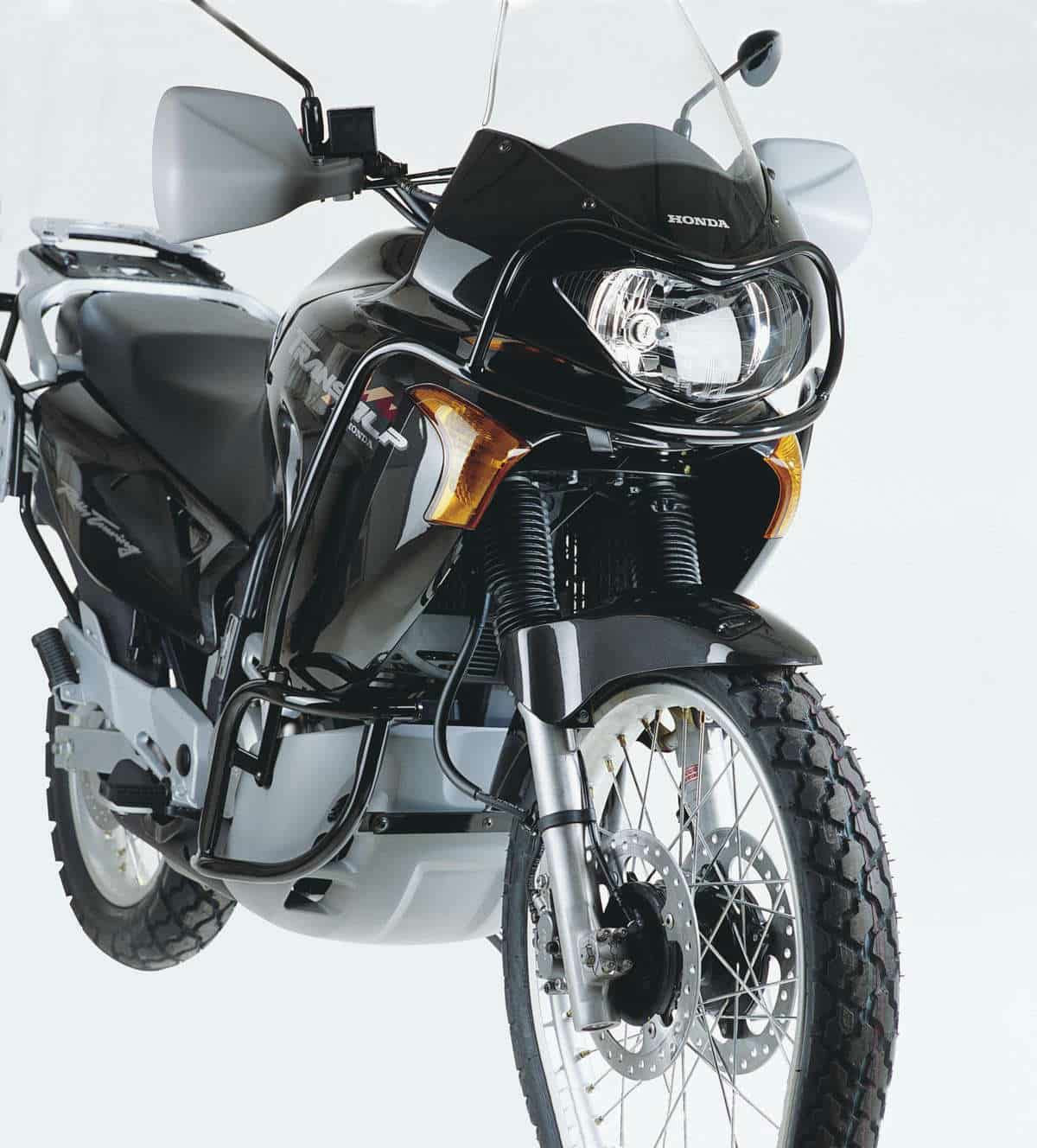 Hepco&Becker Sturzbügel schwarz (Tank- + Kupplungsschutz) für Honda XL650V von 2000 bis 2007