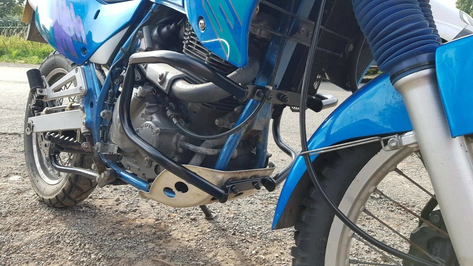 Hepco&Becker Sturzbügel schwarz für Suzuki DR650RS bis 20E bis 20START von 1990 bis 1996