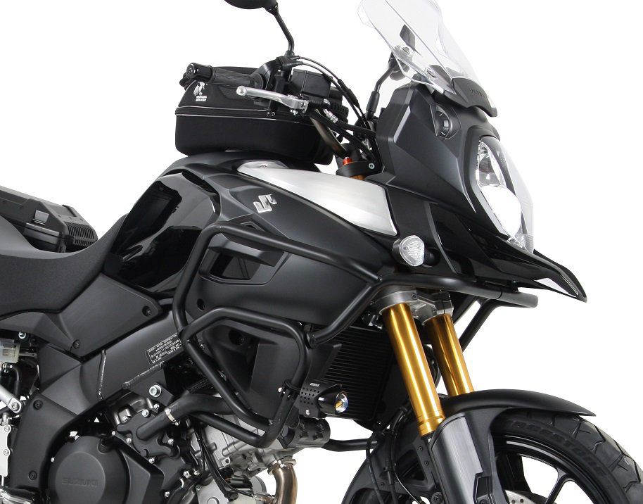 Hepco&Becker Sturzbügel schwarz (Tank) für Suzuki DL1000 von 2014 bis 2016