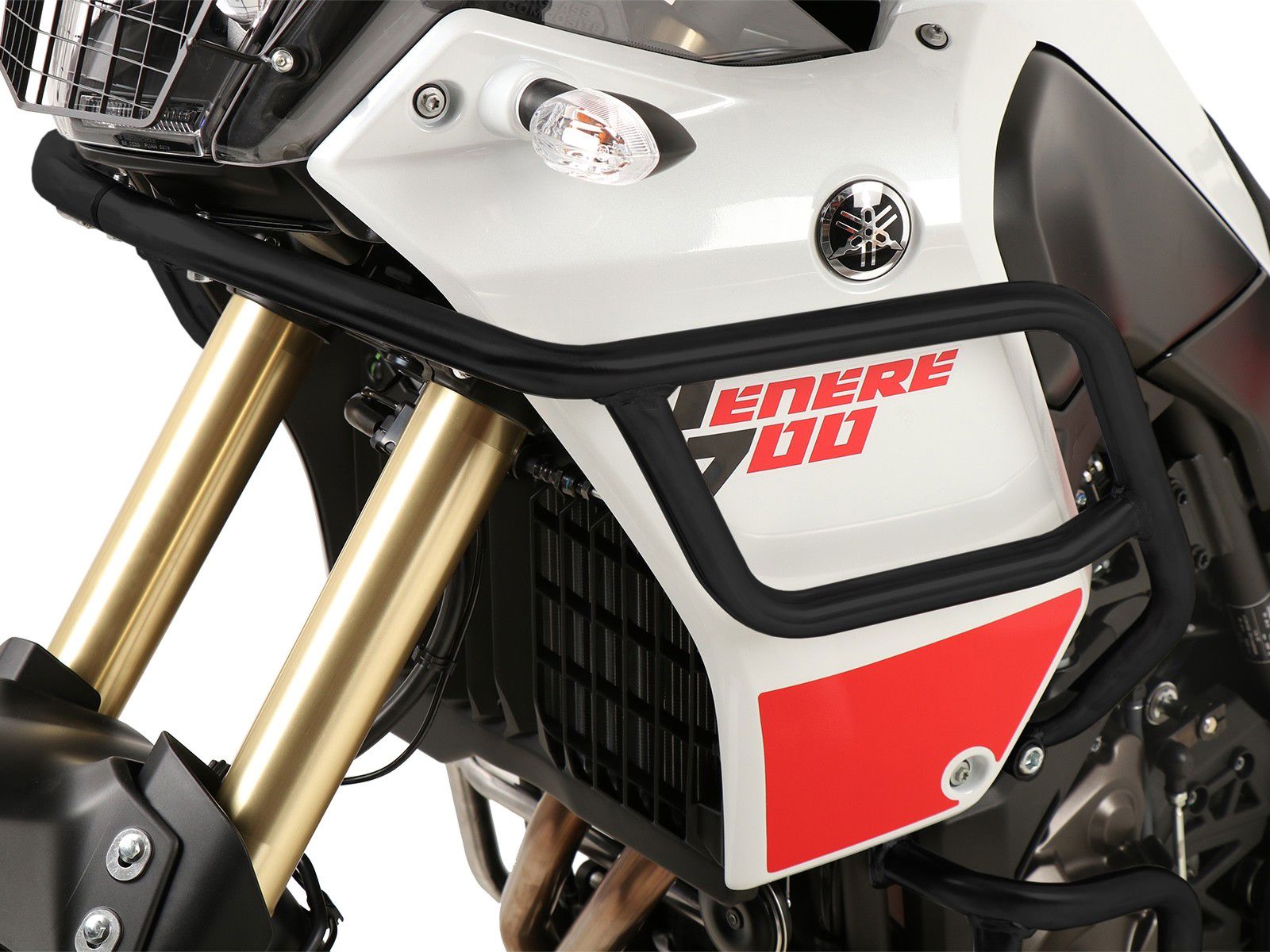 Hepco&Becker Sturzbügel silber oben (Tankschutz) für Yamaha XT700Z Tenere ab 2019