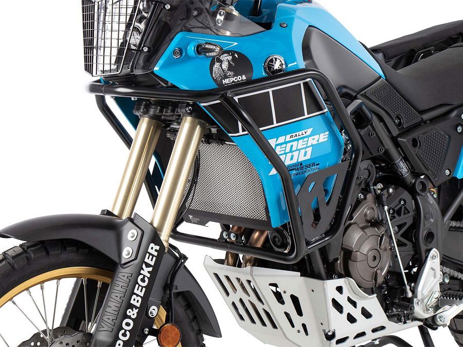 Hepco&Becker Sturzbügel schwarz oben für Yamaha XT700Z Tenere / Rally ab 2019