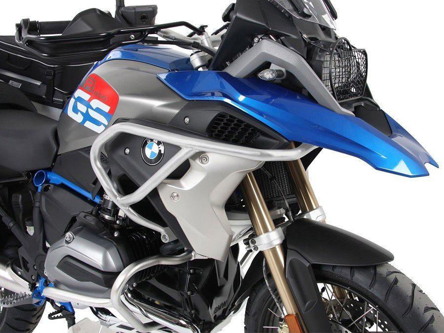 Hepco&Becker Sturzbügel silber oben (Tankschutz) für BMW R1200GS LC von 2017 bis 2018