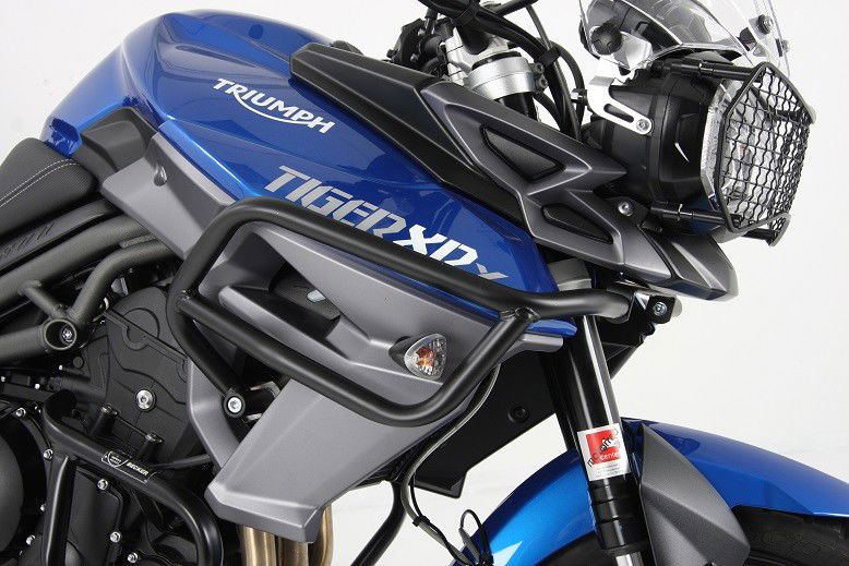 Hepco&Becker Sturzbügel schwarz oben (Tank) Triumph TIGER 800 XR / XRX ab 2015 bis 2017