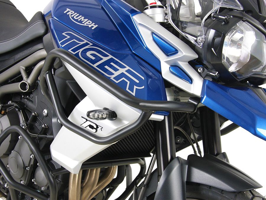 Hepco&Becker Tanksturzbügel schwarz für Triumph Tiger 800 Modelle